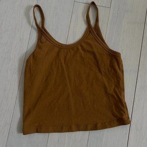 ARQ Crop Tank - Toffee Medium DISCONTINUED COLOR